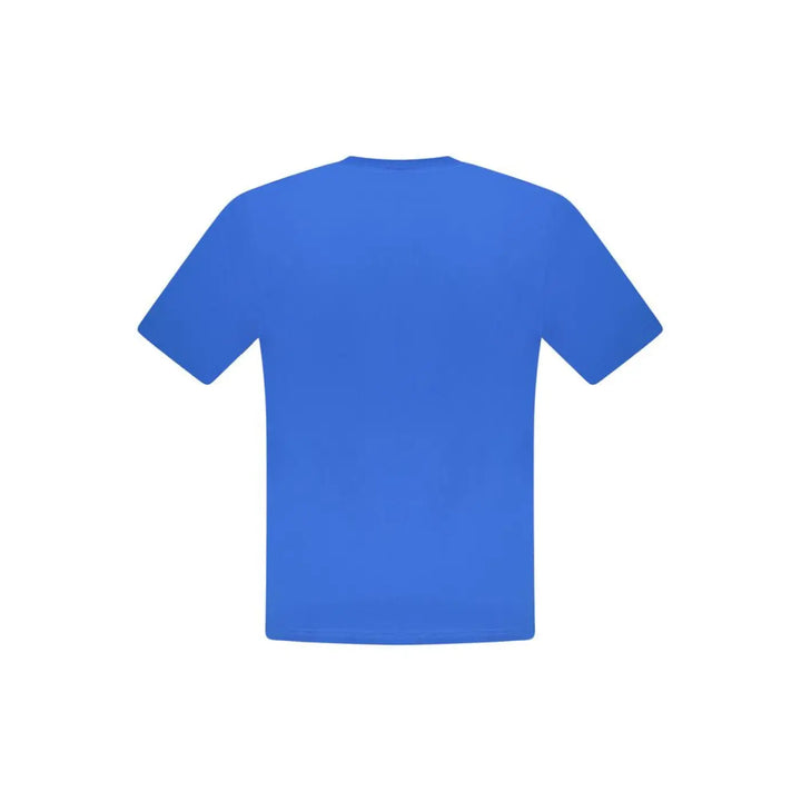 North Sails Blue Cotton Men T-shirt