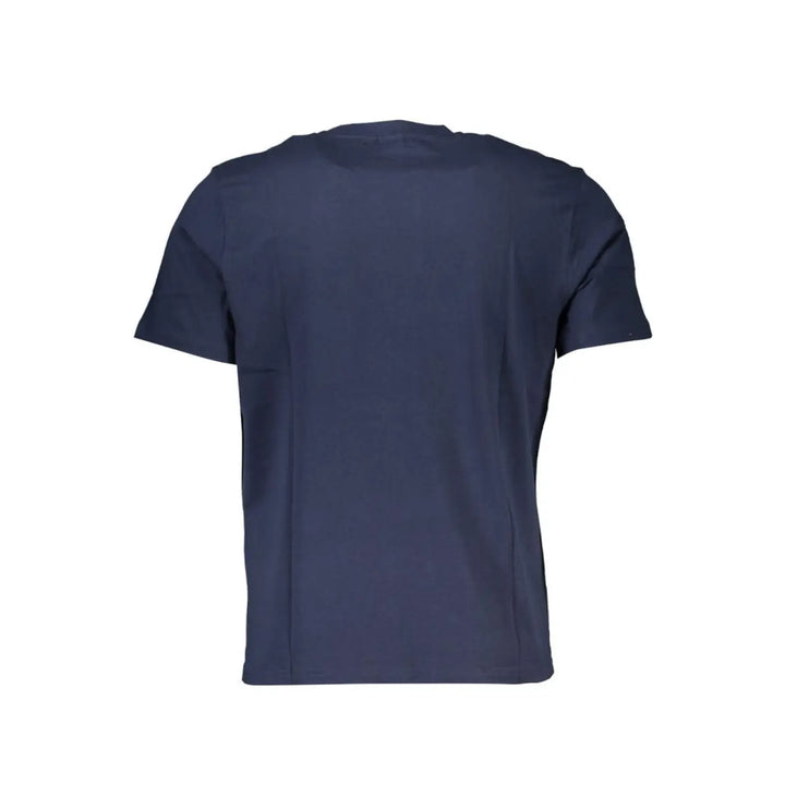 North Sails Blue Cotton Men T-shirt