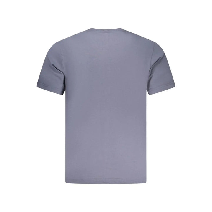 North Sails Blue Cotton Men T-shirt