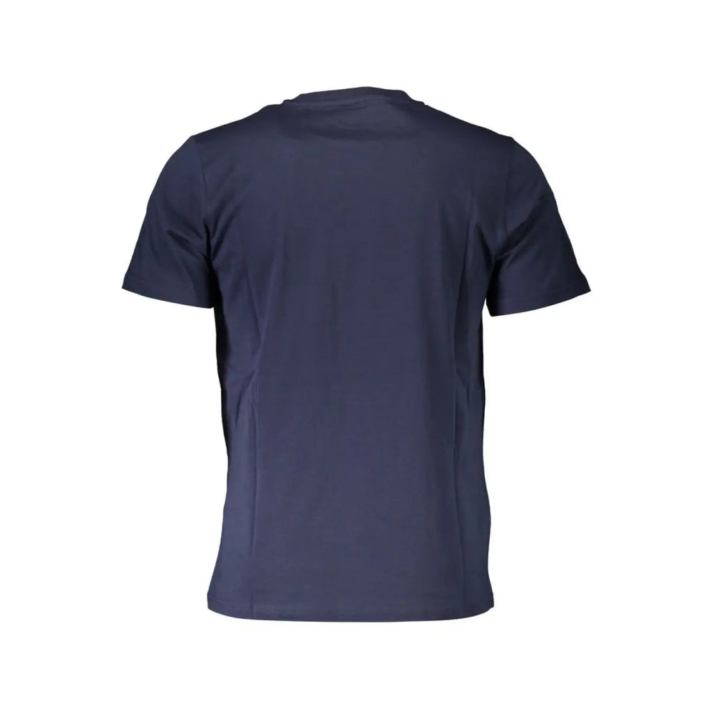North Sails Blue Cotton Men T-shirt