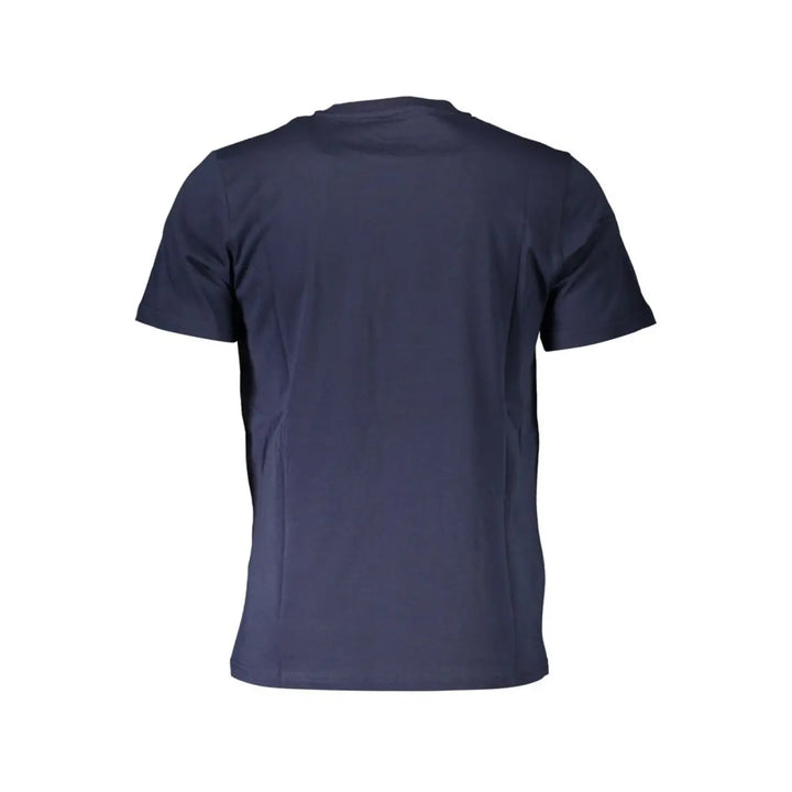 North Sails Blue Cotton Men T-shirt