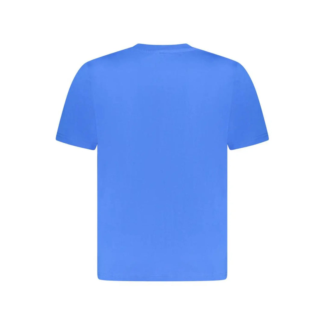 North Sails Blue Cotton Men T-shirt