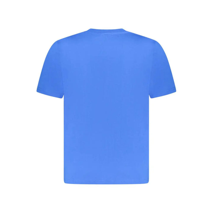 North Sails Blue Cotton Men T-shirt