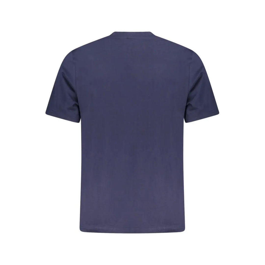 North Sails Blue Cotton Men T-shirt