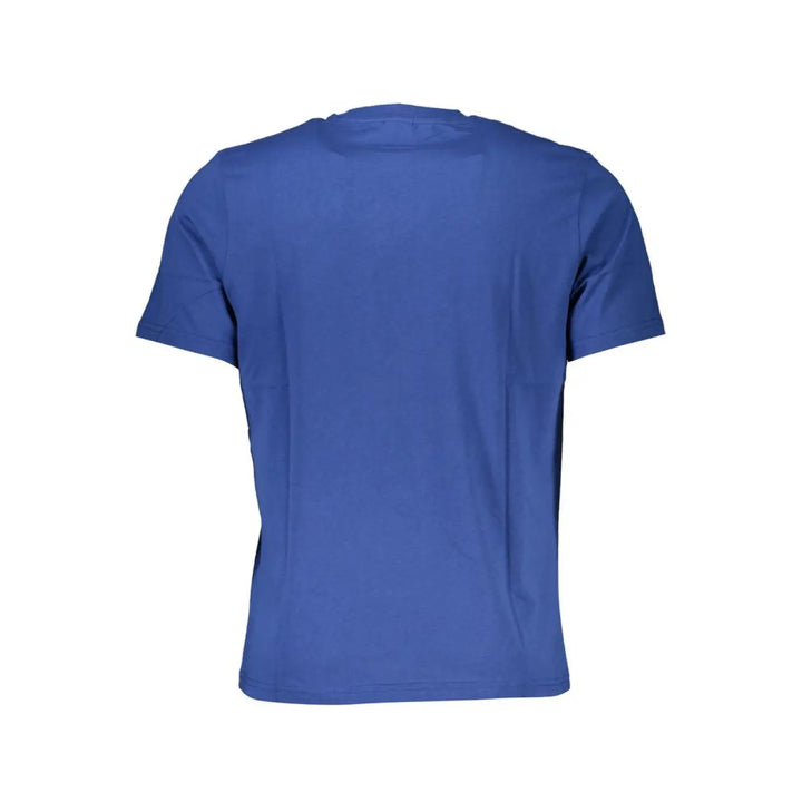 North Sails Blue Cotton Men T-shirt