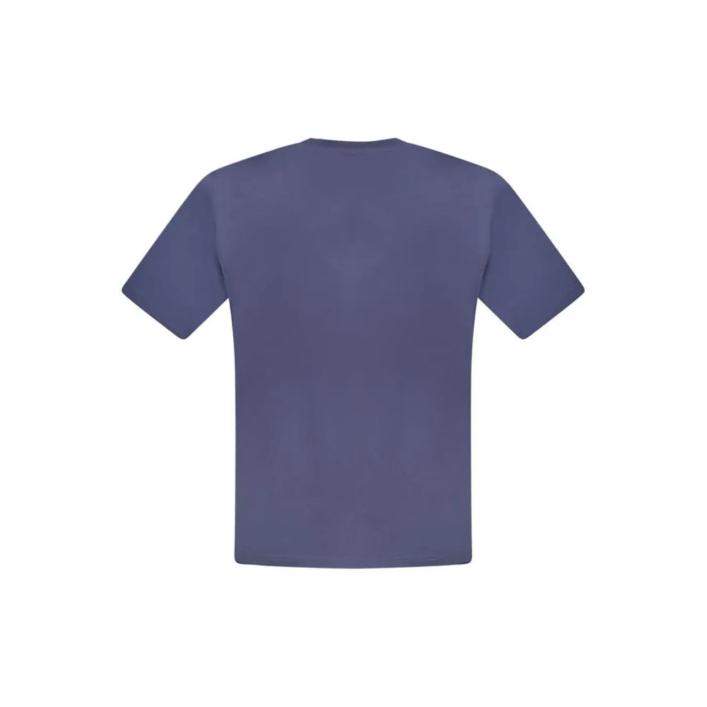 North Sails Blue Cotton Men T-shirt