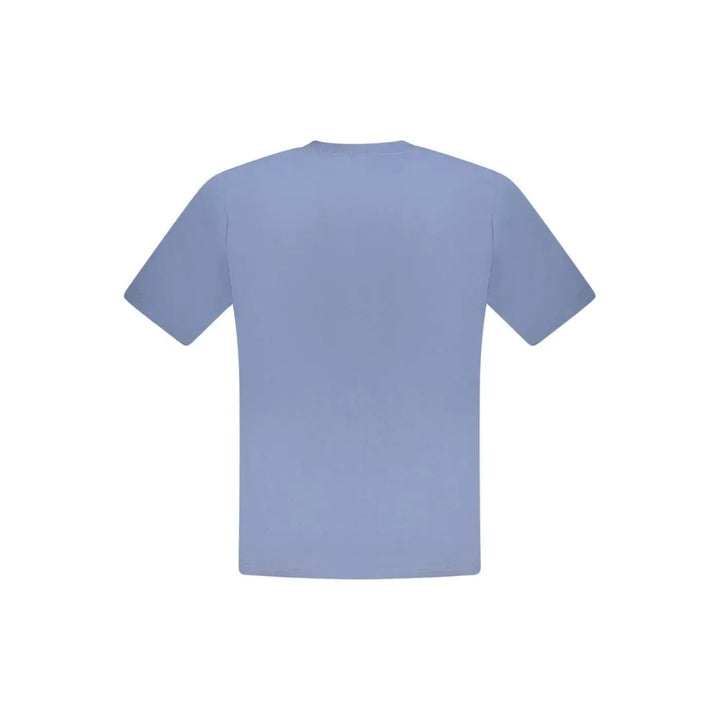 North Sails Blue Cotton Men T-shirt