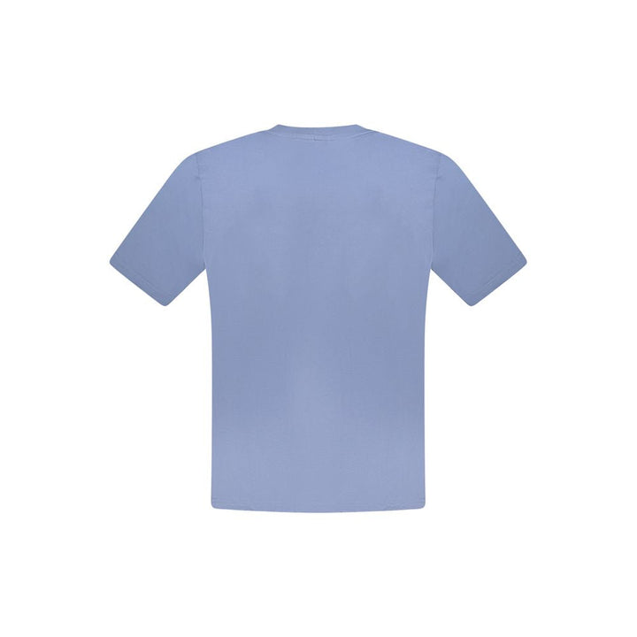 North Sails Blue Cotton Men T-shirt