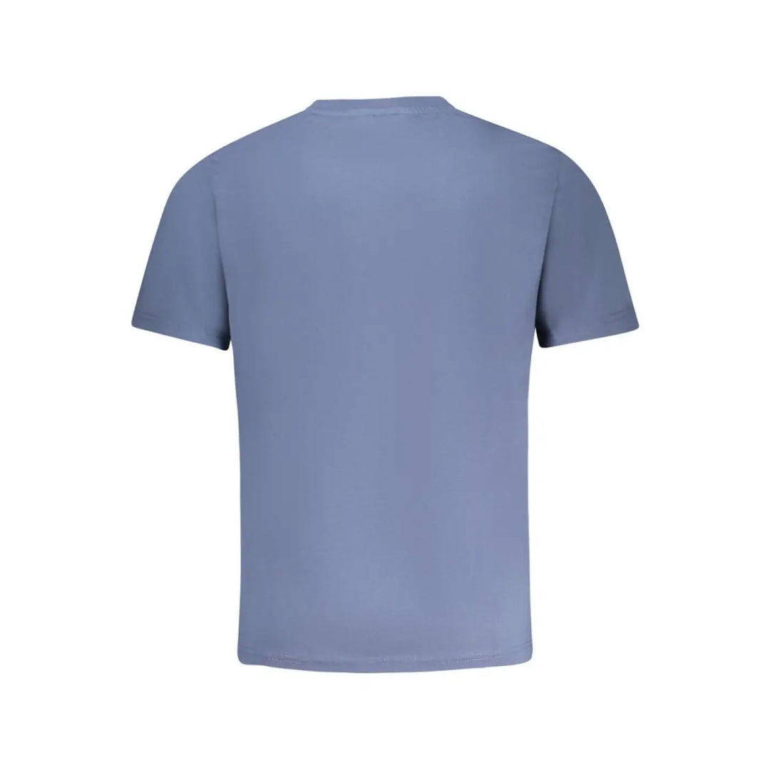 North Sails Blue Cotton Men T-shirt