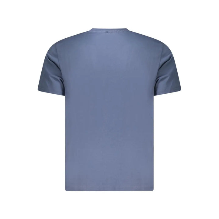 North Sails Blue Cotton Men T-shirt