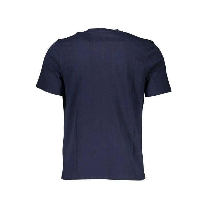 North Sails Blue Cotton Men T-shirt