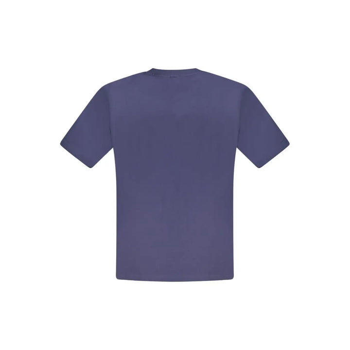 North Sails Blue Cotton Men T-shirt