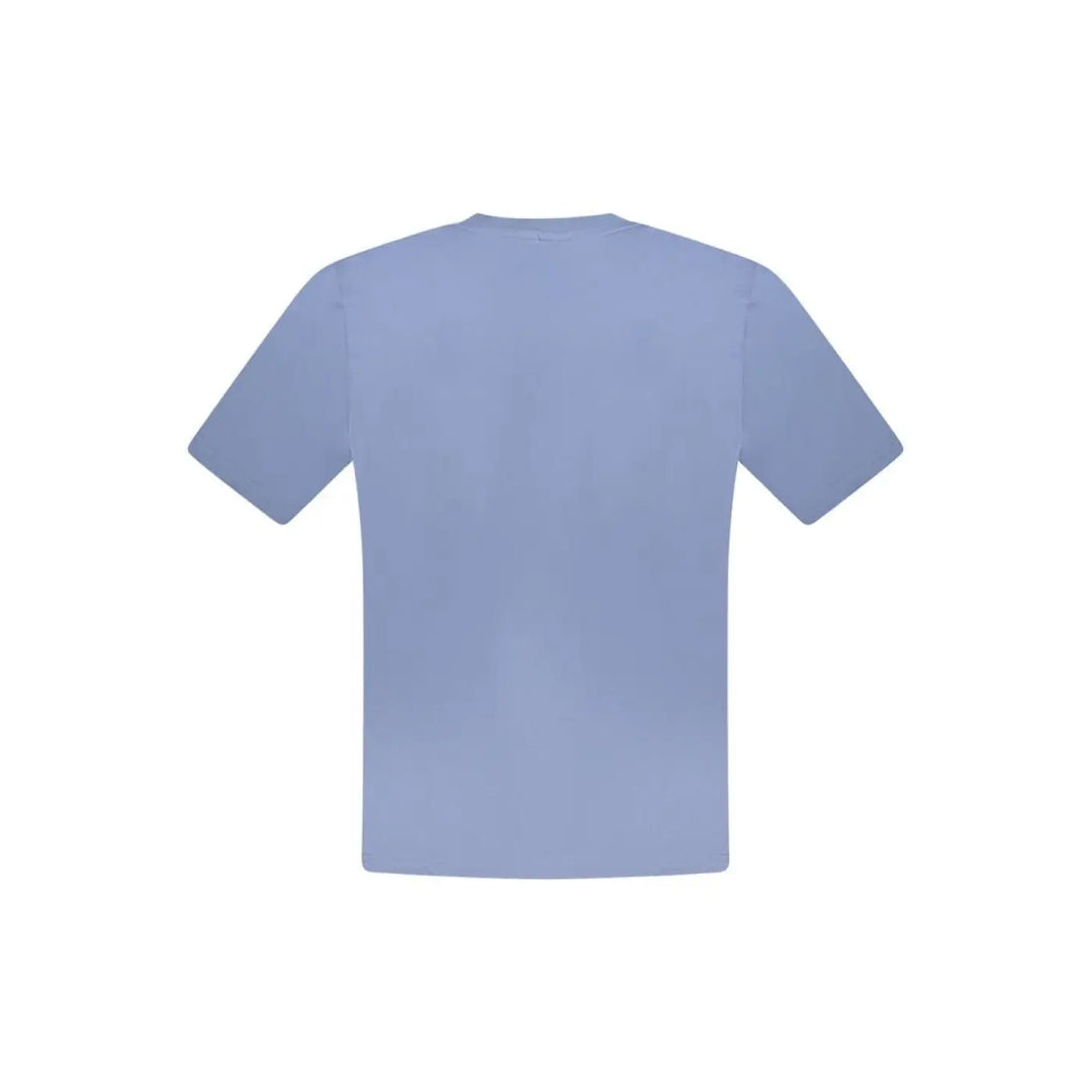 North Sails Blue Cotton Men T-shirt