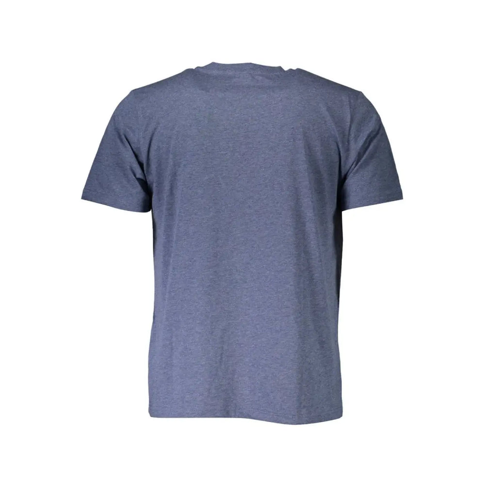 North Sails Blue Cotton Men T-shirt
