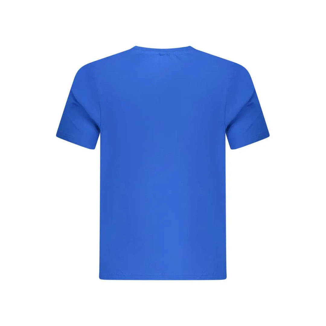 North Sails Blue Cotton Men T-shirt