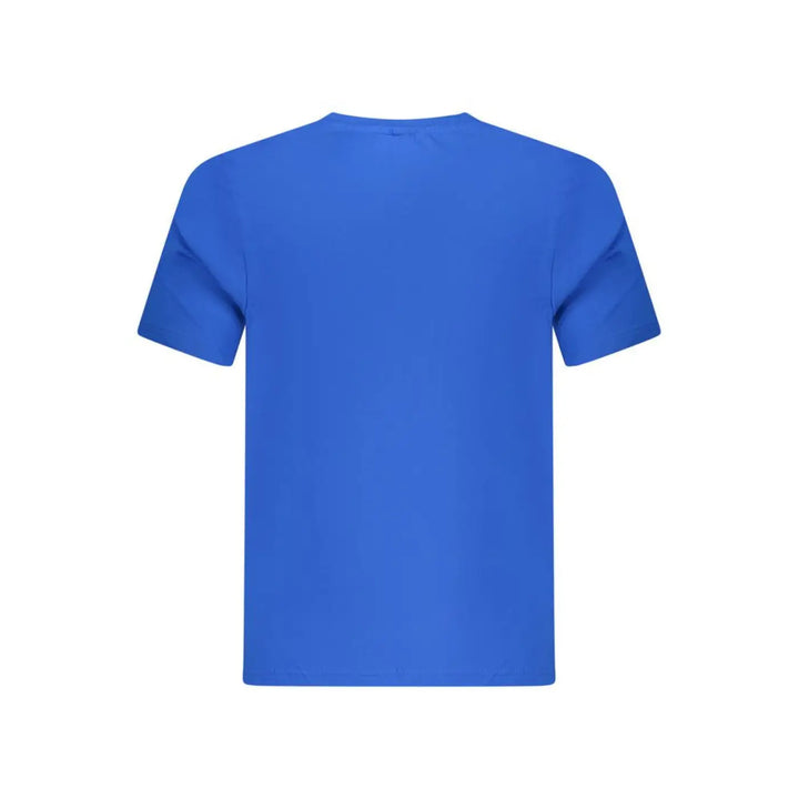 North Sails Blue Cotton Men T-shirt
