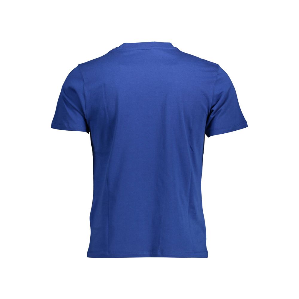North Sails Blue Cotton Men T-shirt