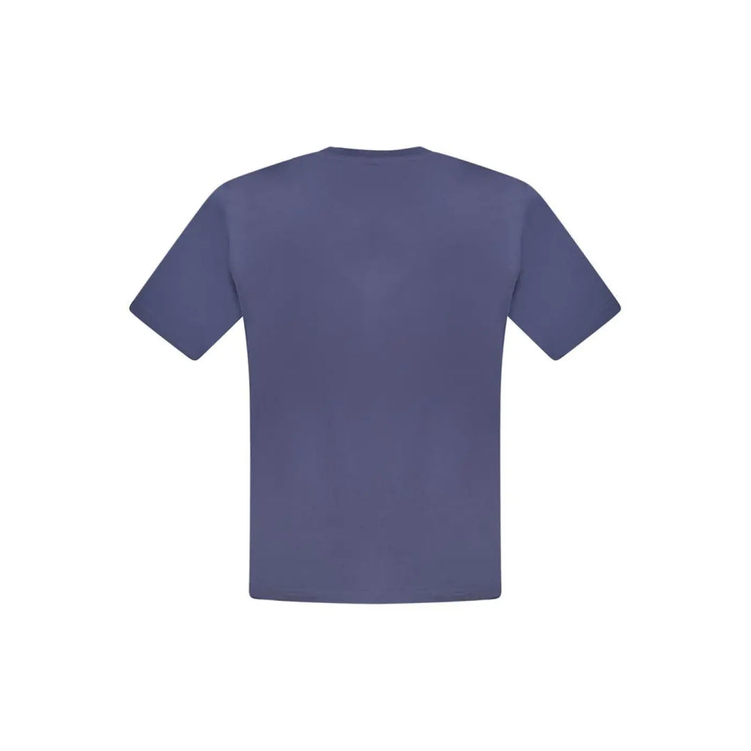 North Sails Blue Cotton Men T-shirt
