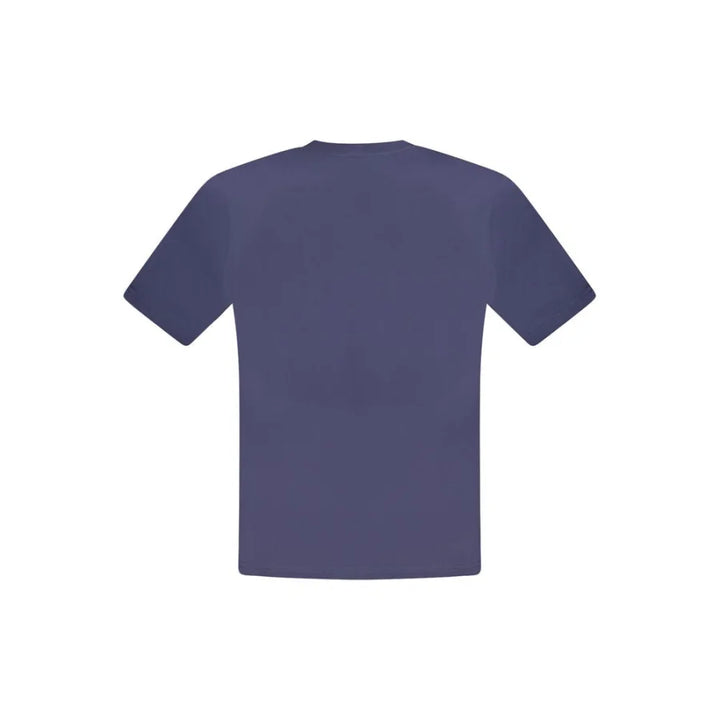 North Sails Blue Cotton Men T-Shirt