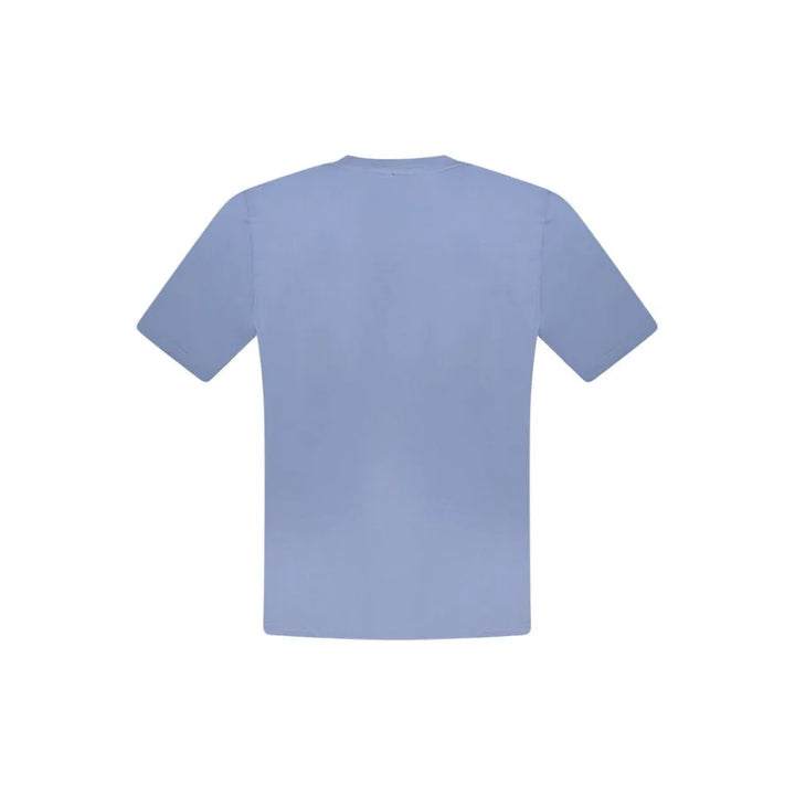 North Sails Blue Cotton Men T-Shirt