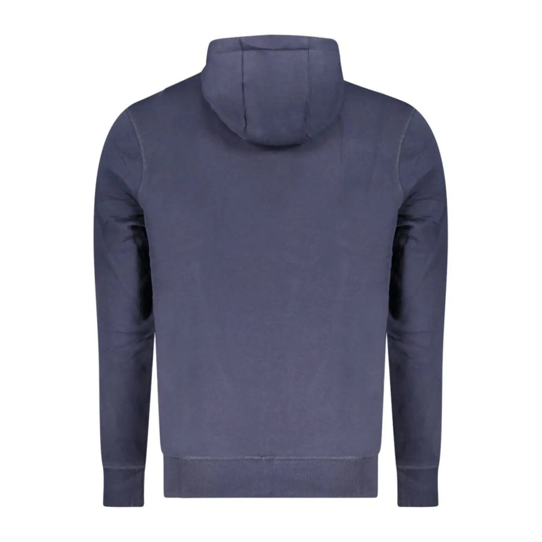 North Sails Blue Cotton Men’s Hooded Sweatshirt