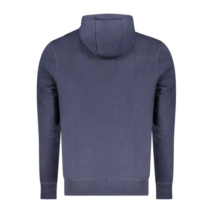 North Sails Blue Cotton Men’s Hooded Sweatshirt