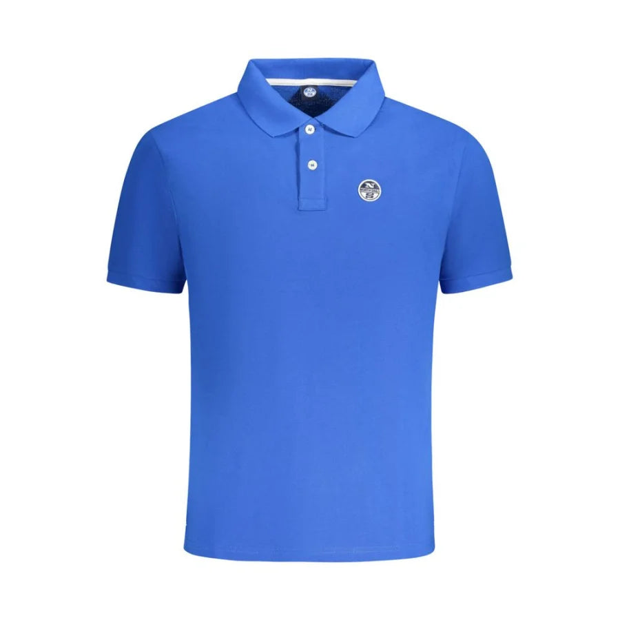 North Sails Blue Cotton Men’s Polo Shirt