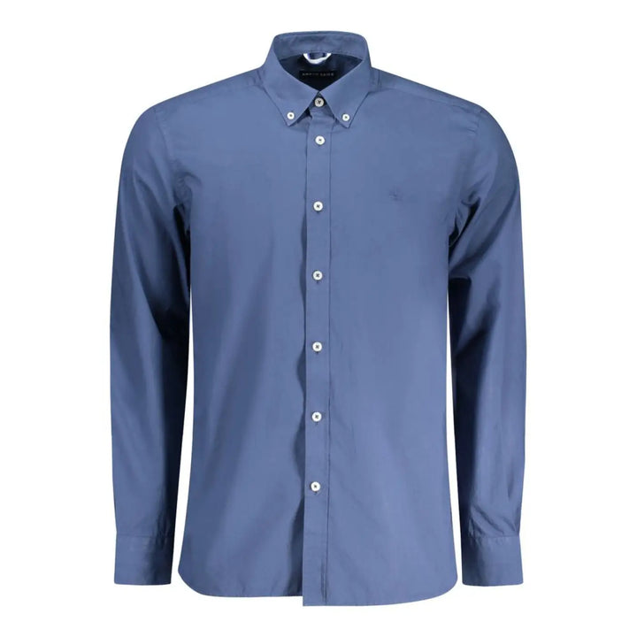 North Sails Blue Cotton Men’s Shirt