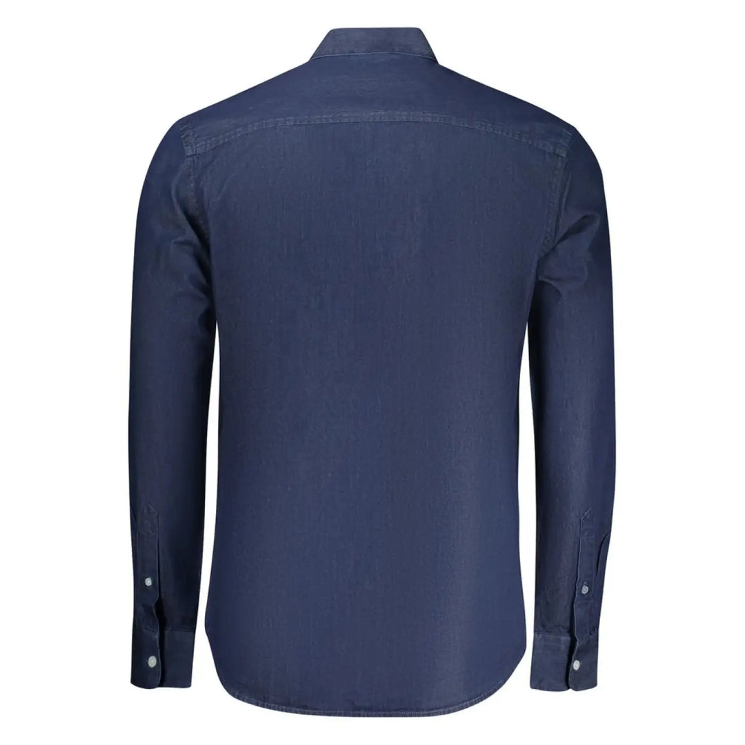 North Sails Blue Cotton Men’s Shirt