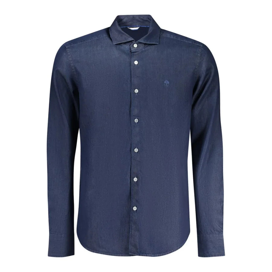 North Sails Blue Cotton Men’s Shirt