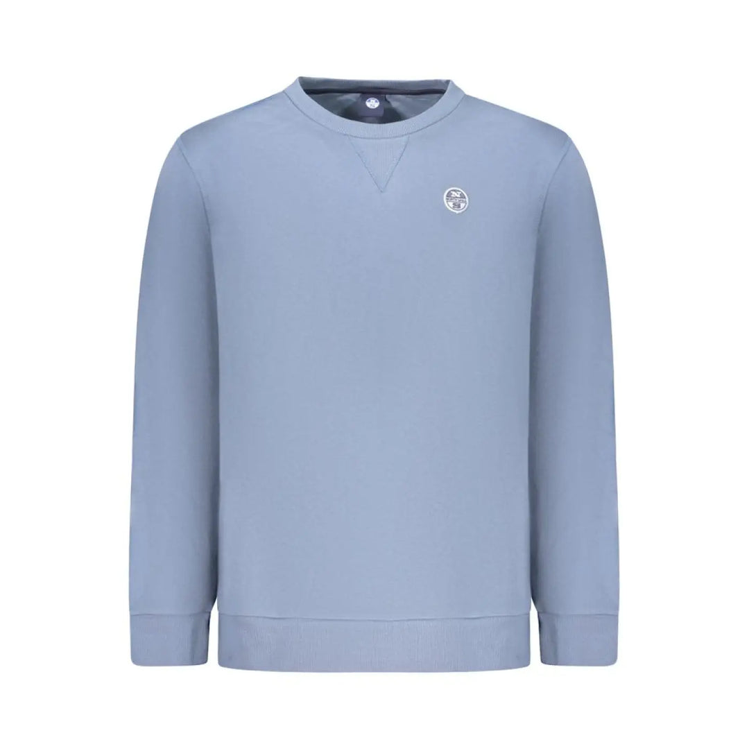 North Sails Blue Cotton Men’s Sweatshirt