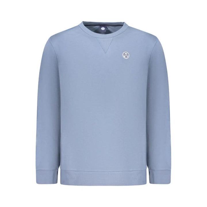 North Sails Blue Cotton Men’s Sweatshirt