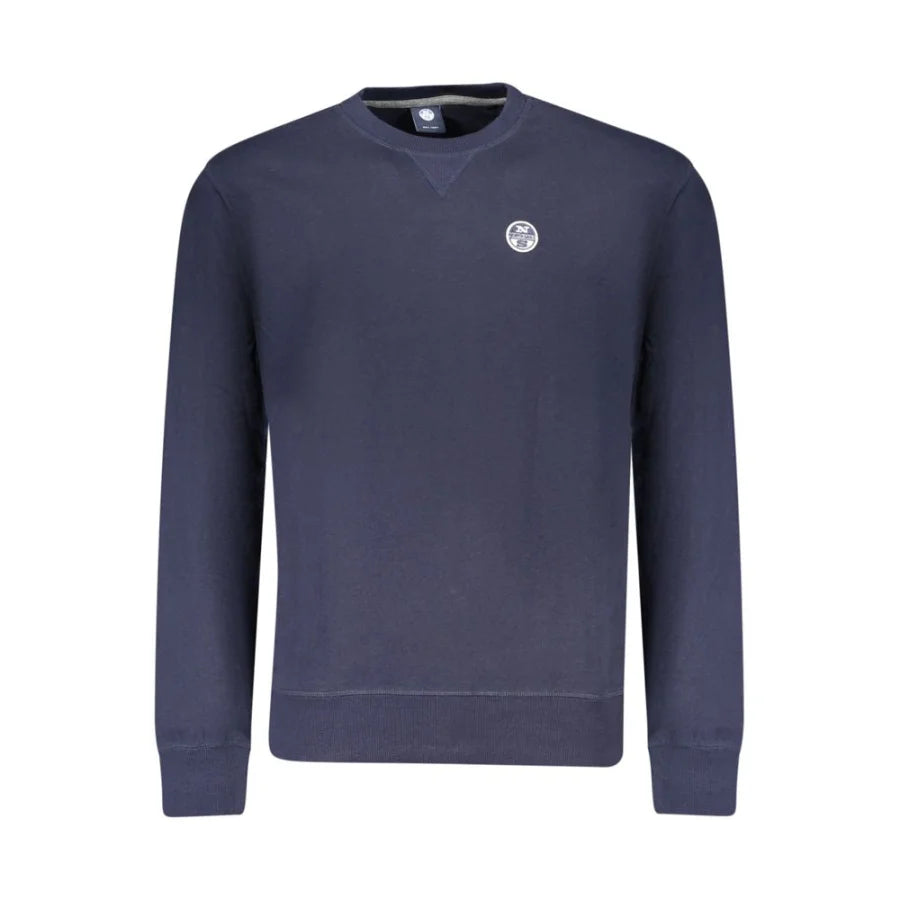 North Sails Blue Cotton Men’s Sweatshirt