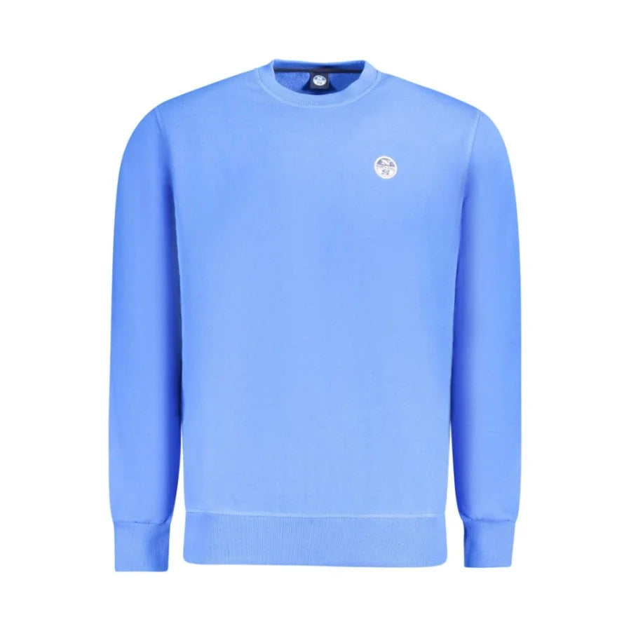 North Sails Blue Cotton Men’s Sweatshirt