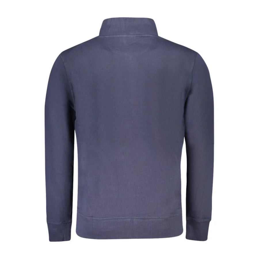 North Sails Blue Cotton Men’s Sweatshirt