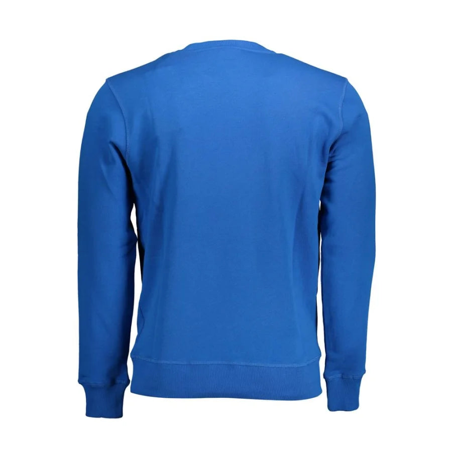 North Sails Blue Cotton Men’s Sweatshirt