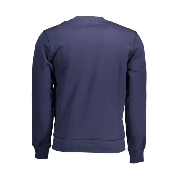 North Sails Blue Cotton Men’s Sweatshirt