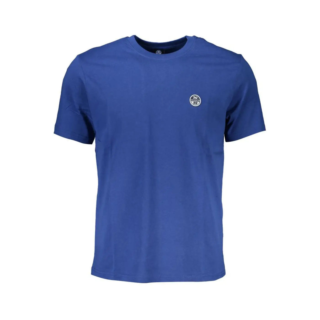 North Sails Blue Cotton Men’s T-shirt