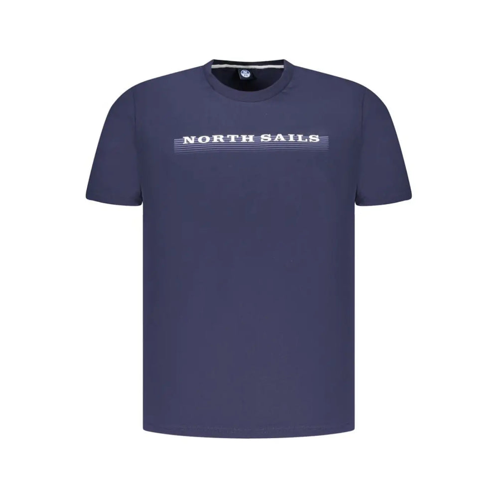 North Sails Blue Cotton Men’s T-shirt