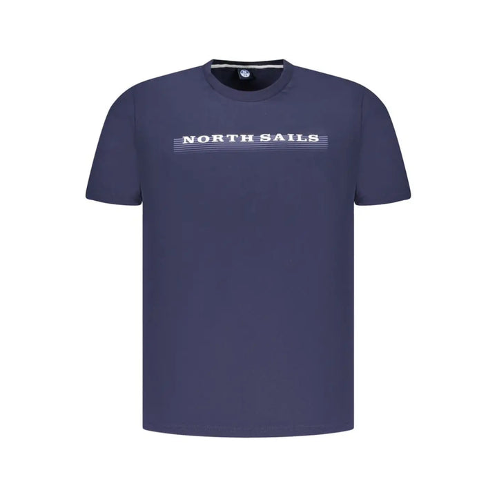 North Sails Blue Cotton Men’s T-shirt