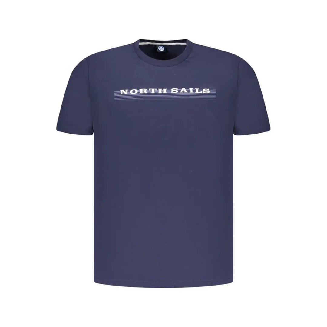 North Sails Blue Cotton Men’s T-shirt