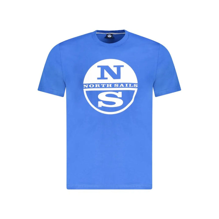 North Sails Blue Cotton Men’s T-shirt