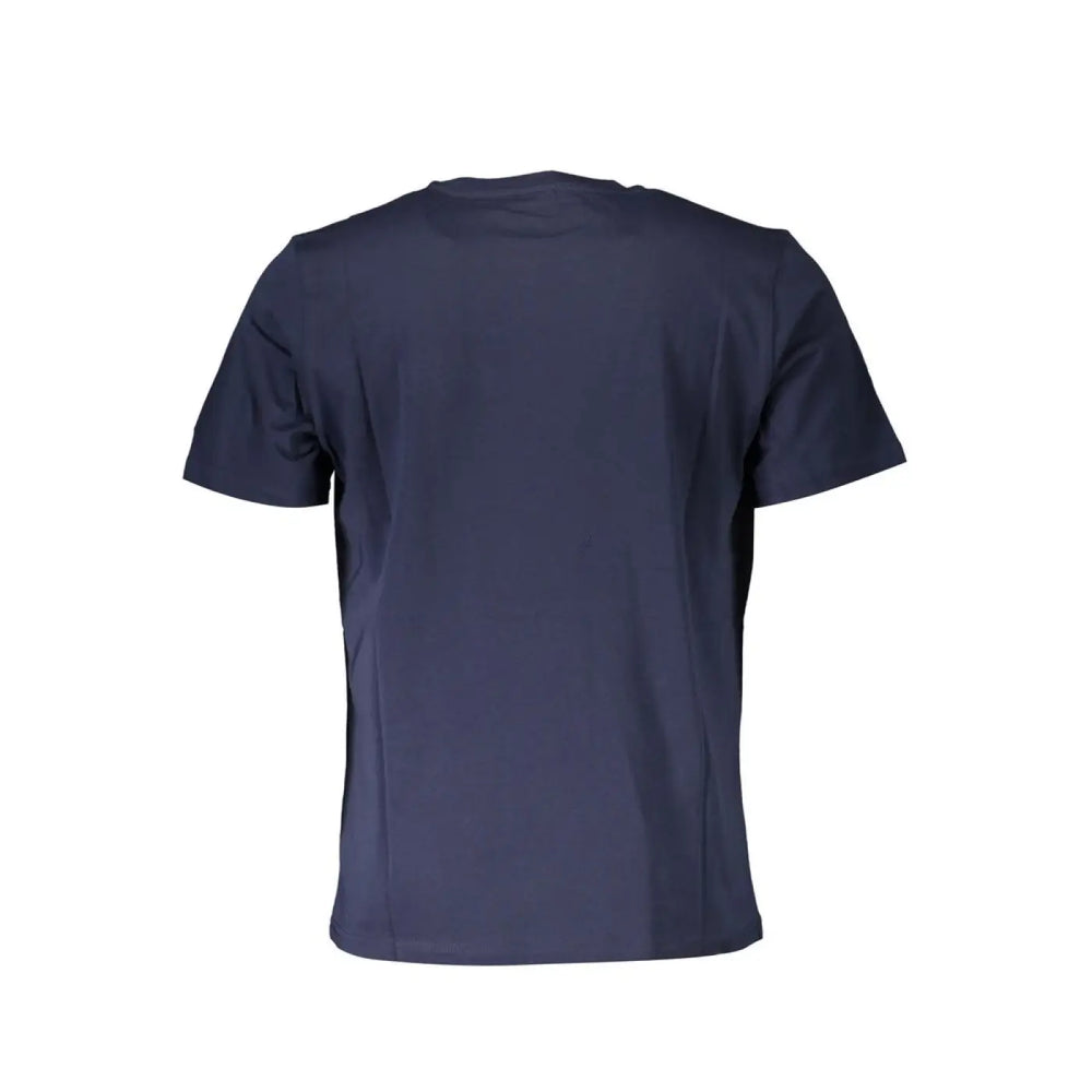 North Sails Blue Cotton Mens T-shirt