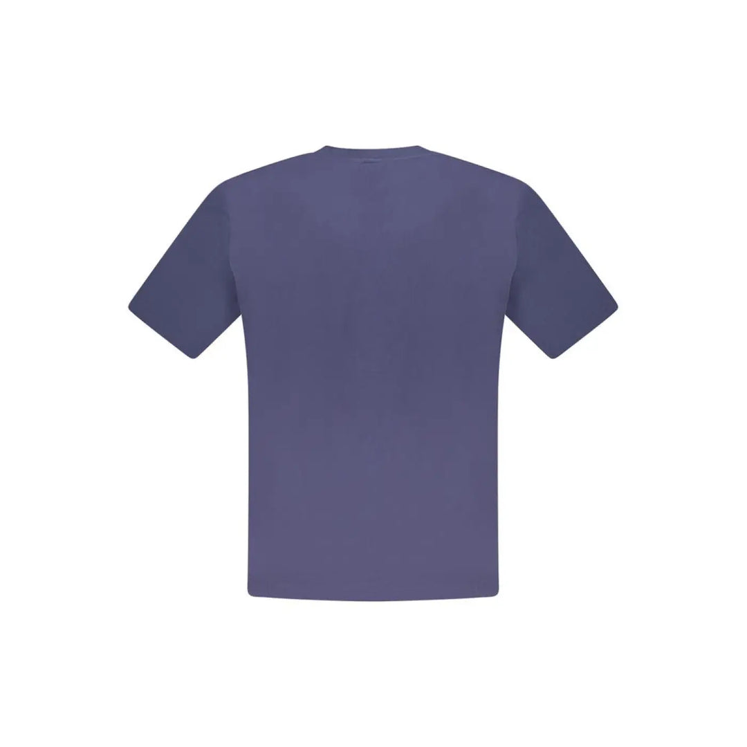 North Sails Blue Cotton Mens T-shirt