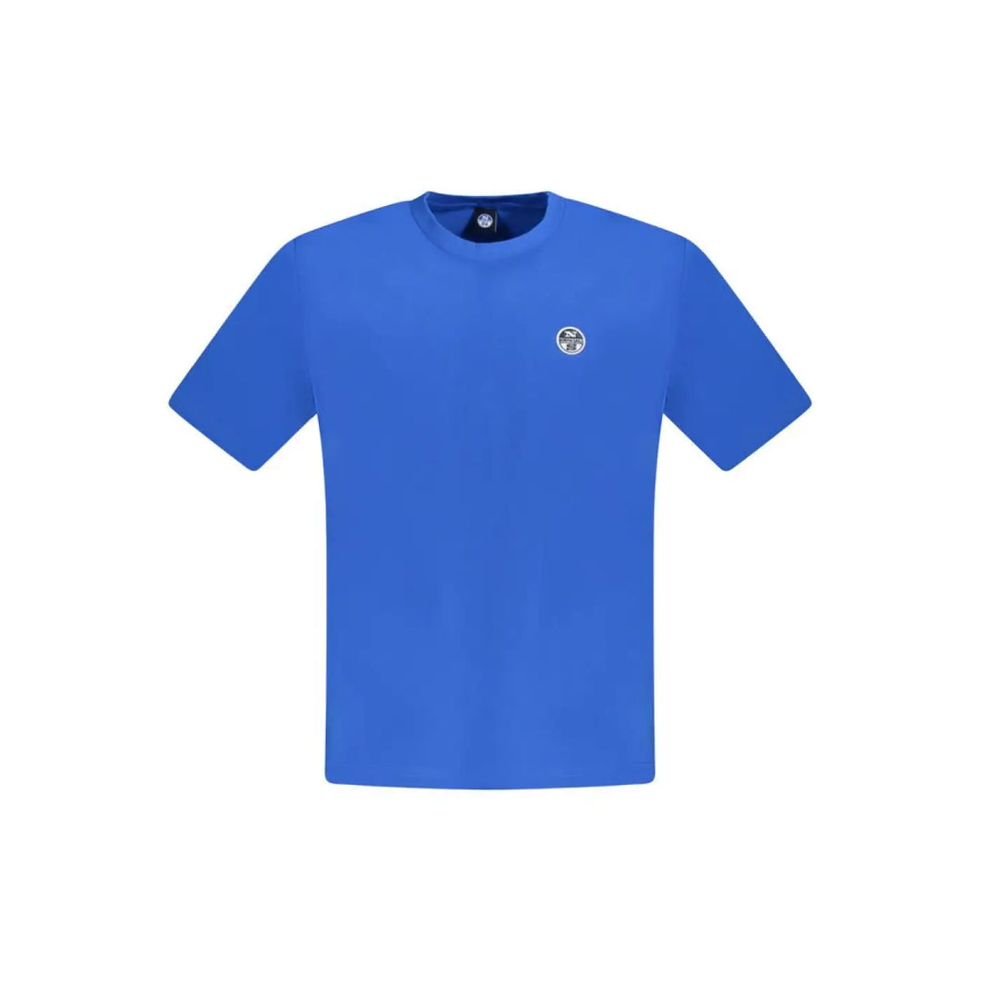 North Sails Blue Cotton Men’s T-shirt