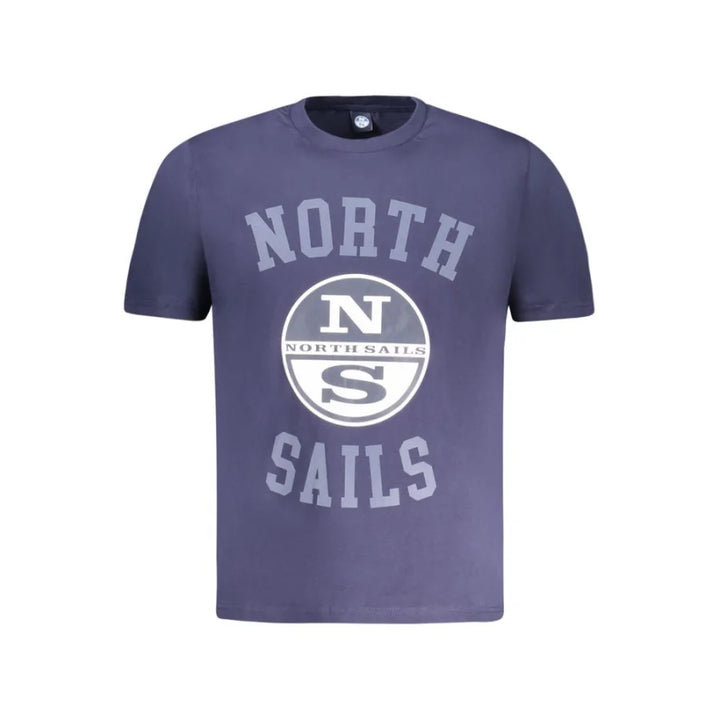 North Sails Blue Cotton Men’s T-Shirt