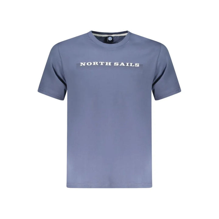 North Sails Blue Cotton Men’s T-Shirt