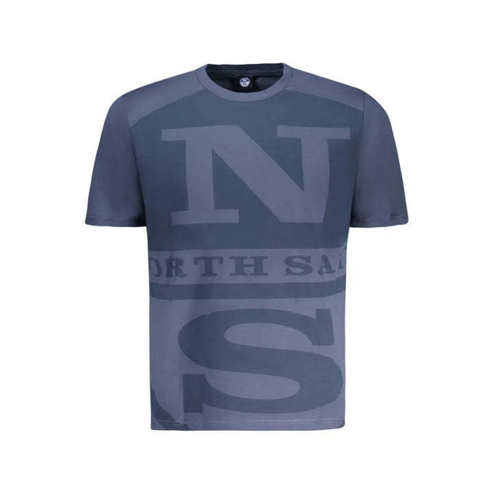 North Sails Blue Cotton Men’s T-Shirt