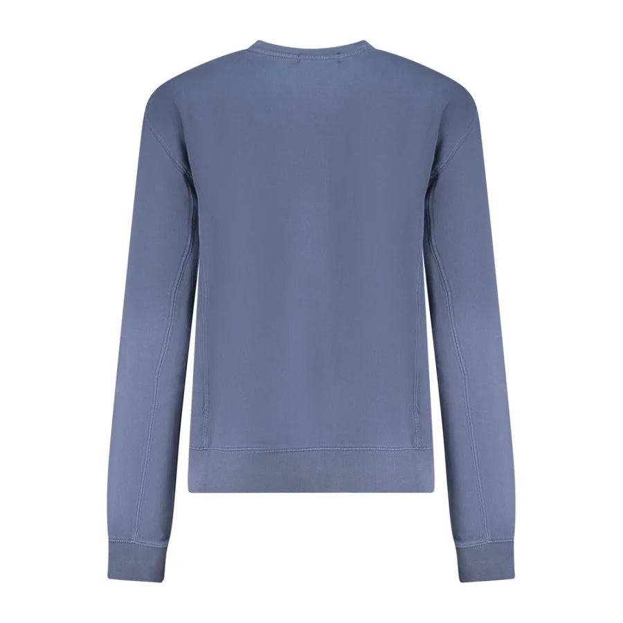 North Sails Blue Cotton Women Sweater