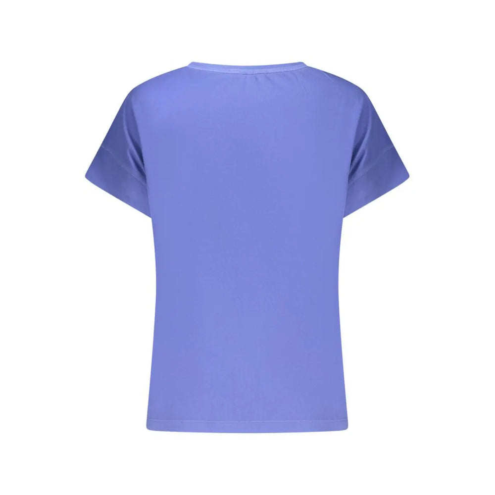 North Sails Blue Cotton Women T-shirt